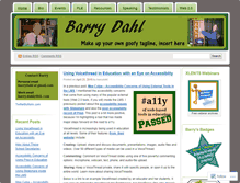 Tablet Screenshot of barrydahl.com